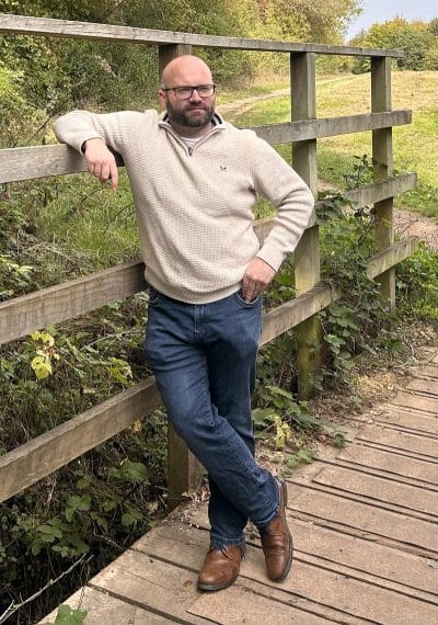 An image in Barry's male escort portfolio