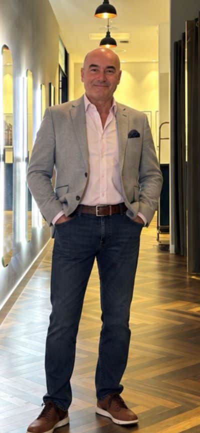 An image in Steve's male escort portfolio